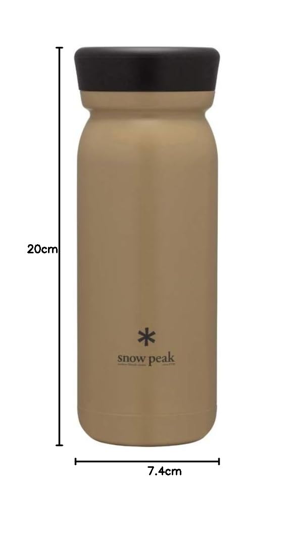 스노우피크 스테인리스 진공 보틀 샌드 TW-501-SN 500ml 보온보냉병 500ml 이미지 5