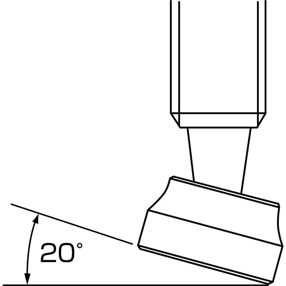 롭텍스 B25V 28.5mm 샤코만력 C형 클램프 이미지 6