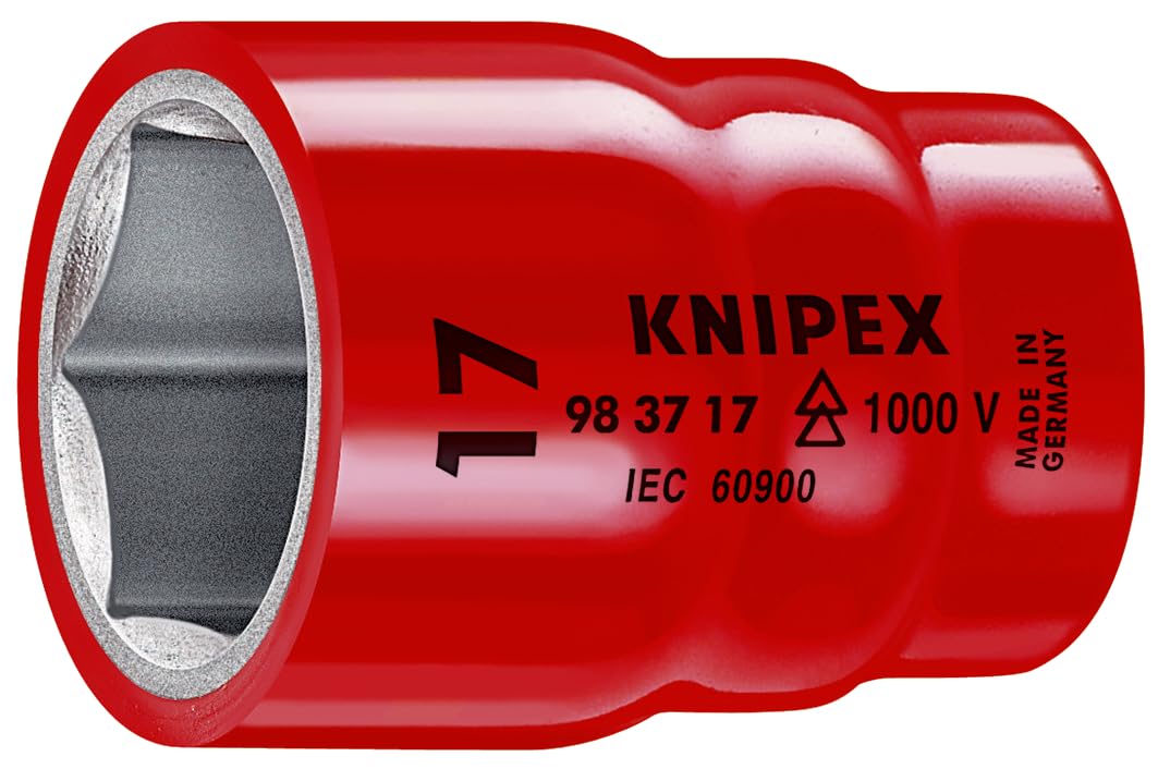 크니펙스 983717 3/8인치 절연 소켓 17mm