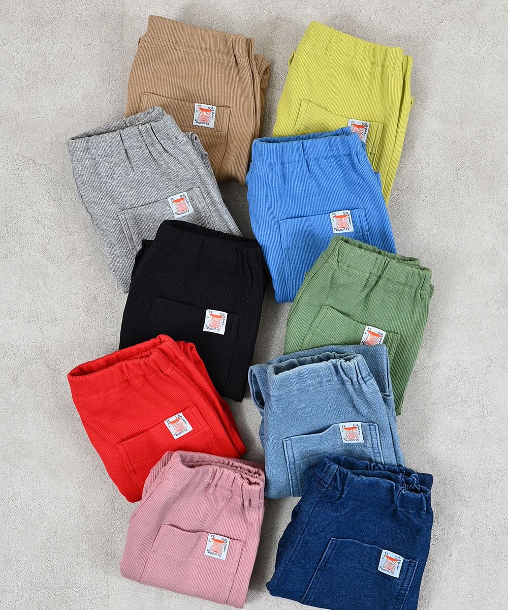 마키즈 노비트 무지 팬츠 26SS Ｃ７０네이비 90 이미지 2