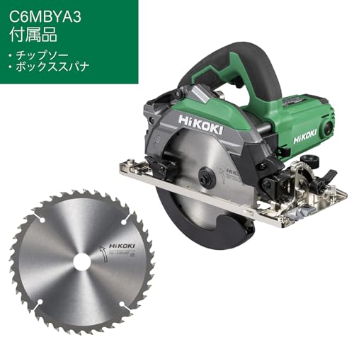 하이코키 C6MBYA3 깊은 절단 원형톱 팁쏘 포함 165mm 이미지 2