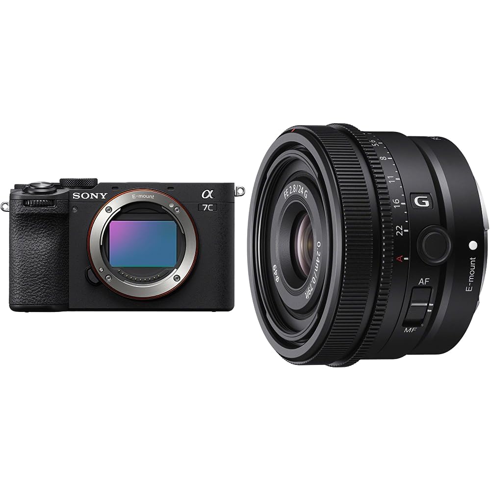 소니 알파  7C II 블랙 ILCE-7CM2 SEL24F28G 렌즈 키트