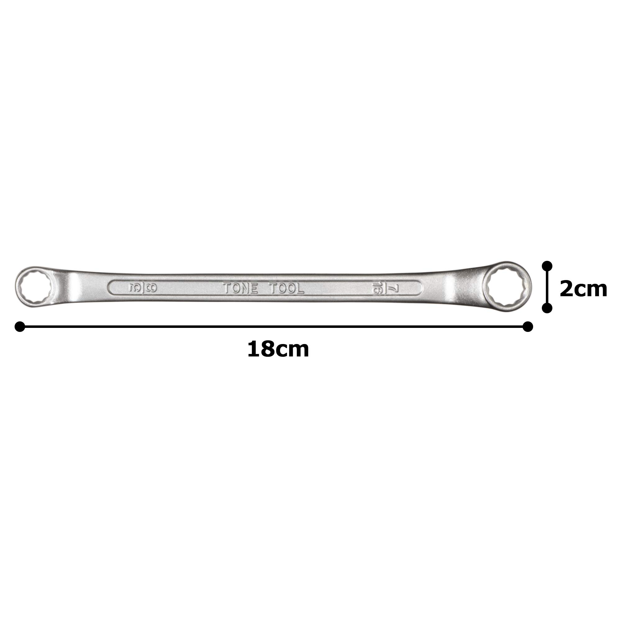 토네 HPMB45-1214 3/8x7/16인치 45도 롱 옵셋렌치 이미지 5