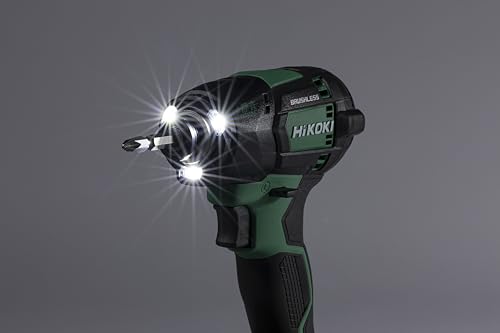 하이코키 WHP18DA 18V 저소음 충전 임팩트 드라이버 배터리2개 세트 이미지 9