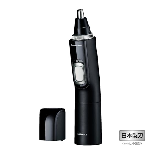 파나소닉 ER-NGNH1-K 블랙 건전지식 코털제거기 남성용 눈썹 수염 물세척 이미지 13