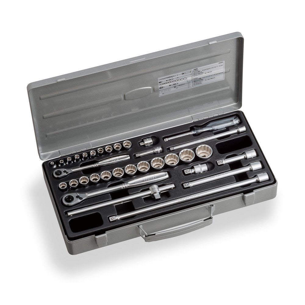 토네 믹스 소켓 렌치 세트 230MX 6.35 9.5mm 33점