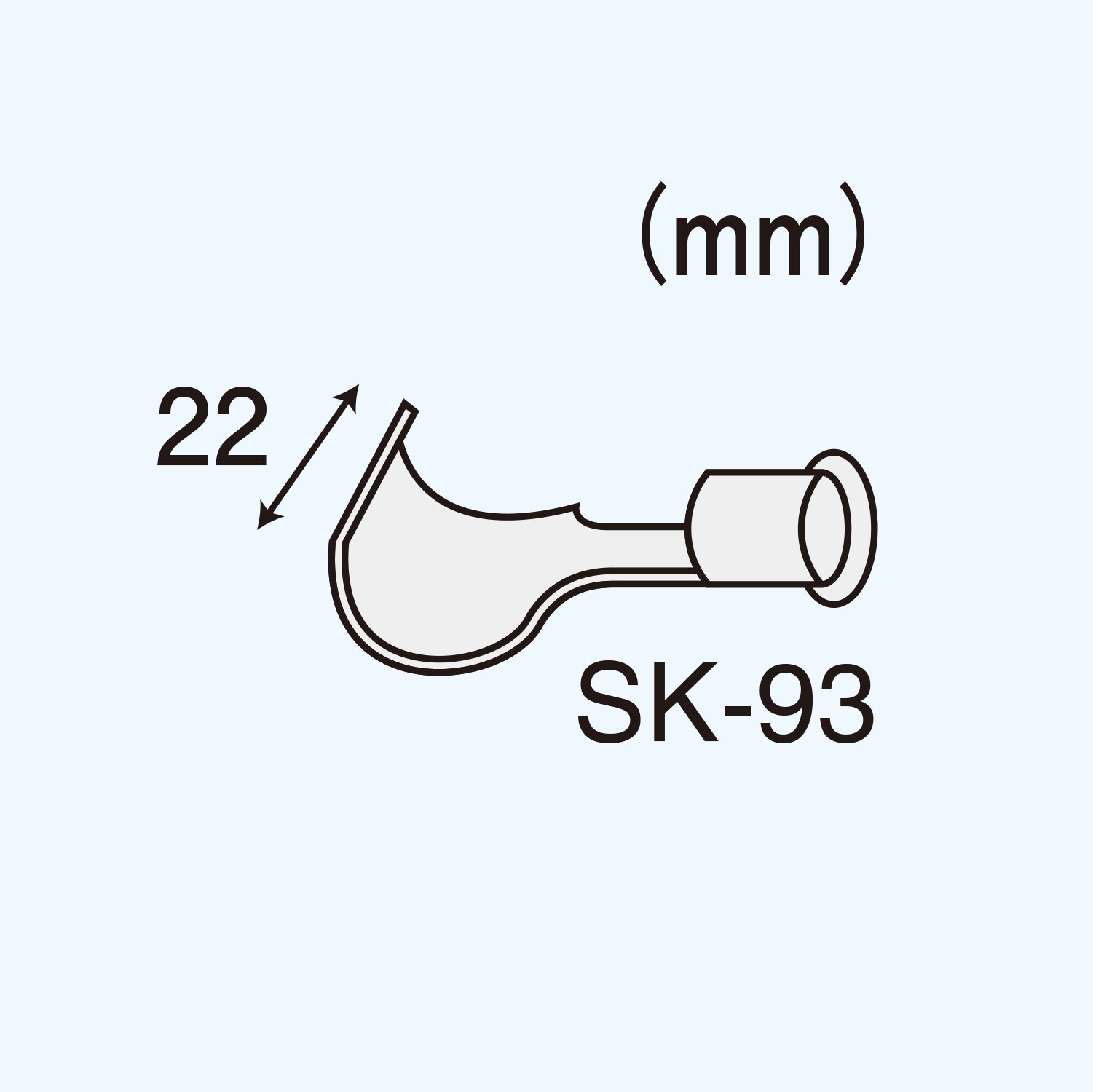 엔지니어 SK-93 SK-70 시리즈 열수축 튜브 열수축 폭 22mm 이미지 2