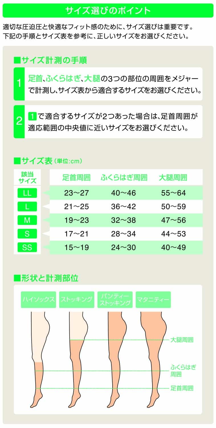 알케어 앙실크1 보르도 21412 M 압박스타킹 하이삭스 이미지 2