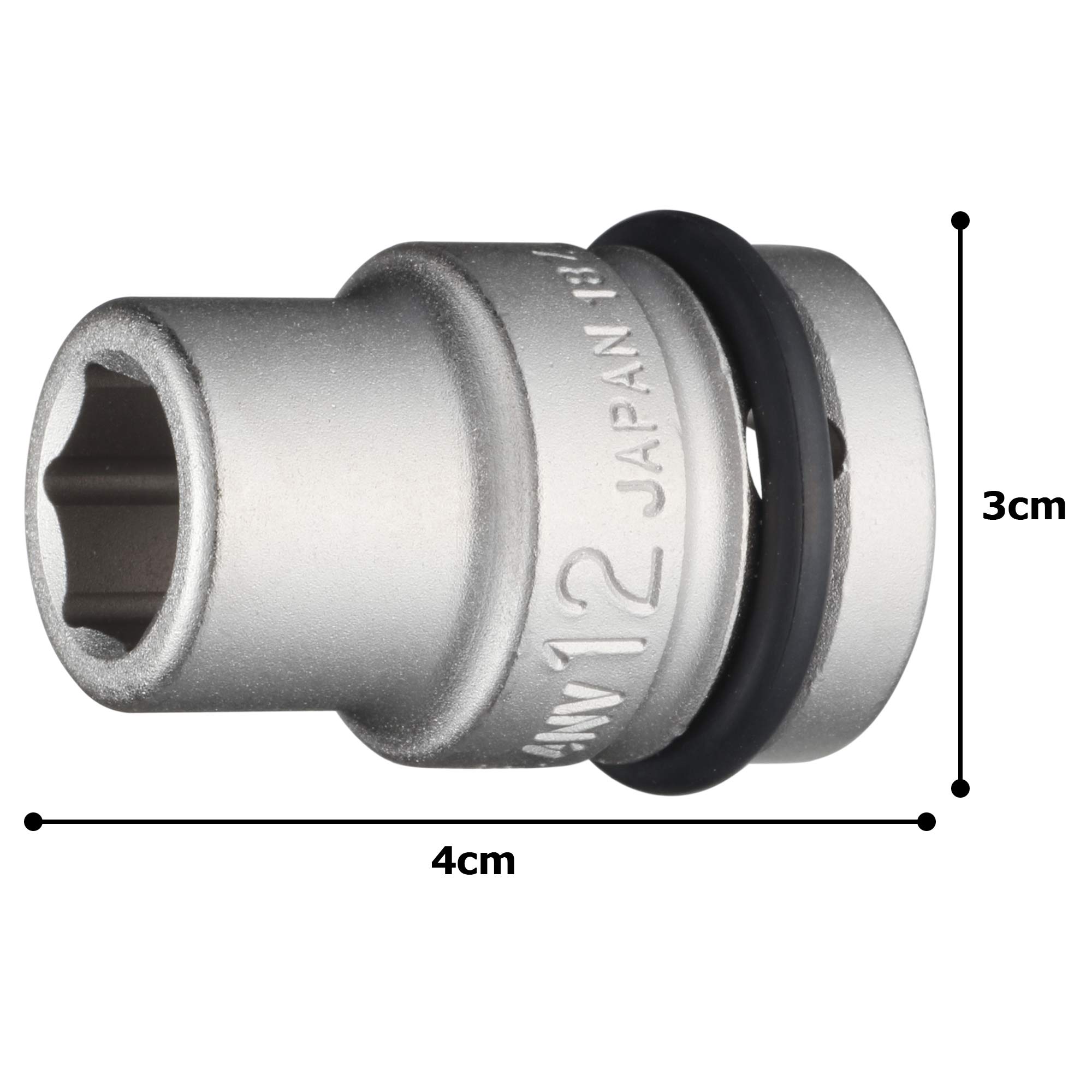 토네 HP4NV-12 12mm 임팩트 소켓 12.7mm 이미지 5