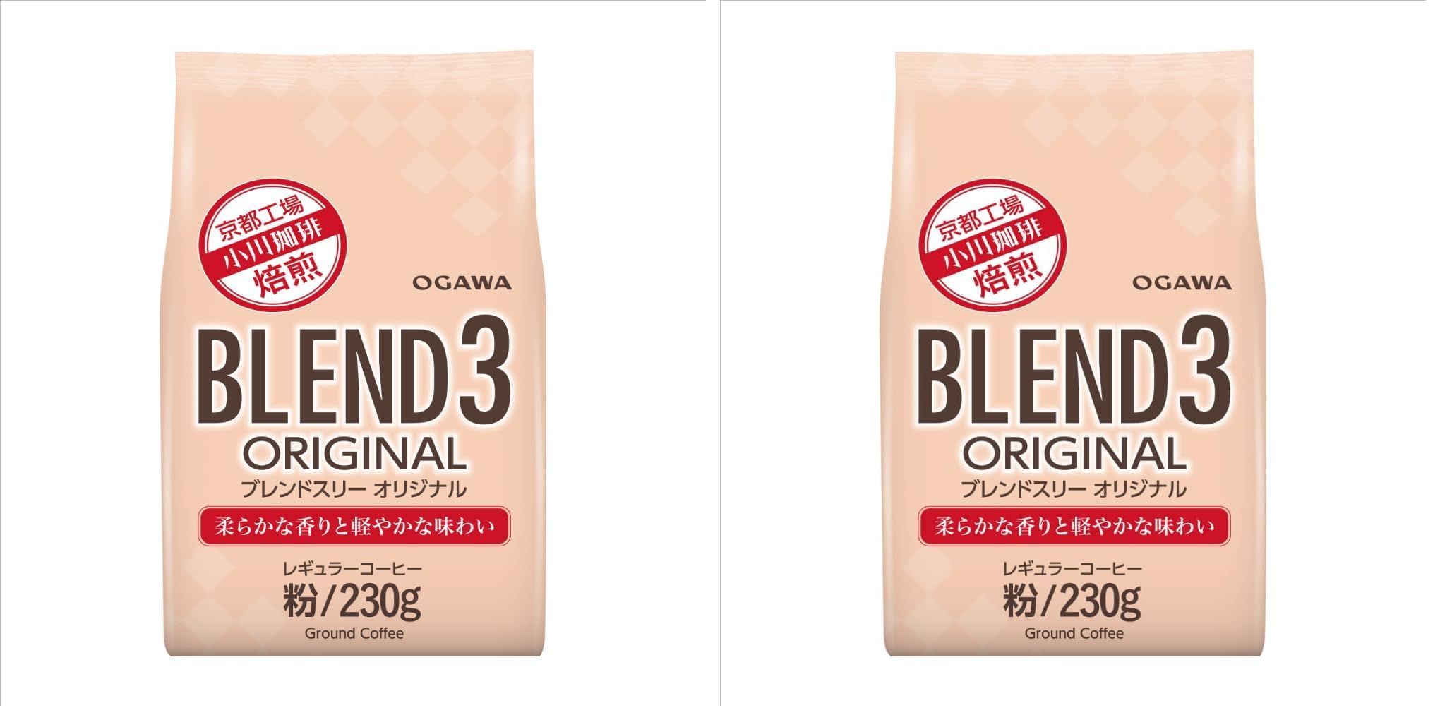 오가와커피 블렌드3 오리지널 분쇄 원두 230g Pack of 소