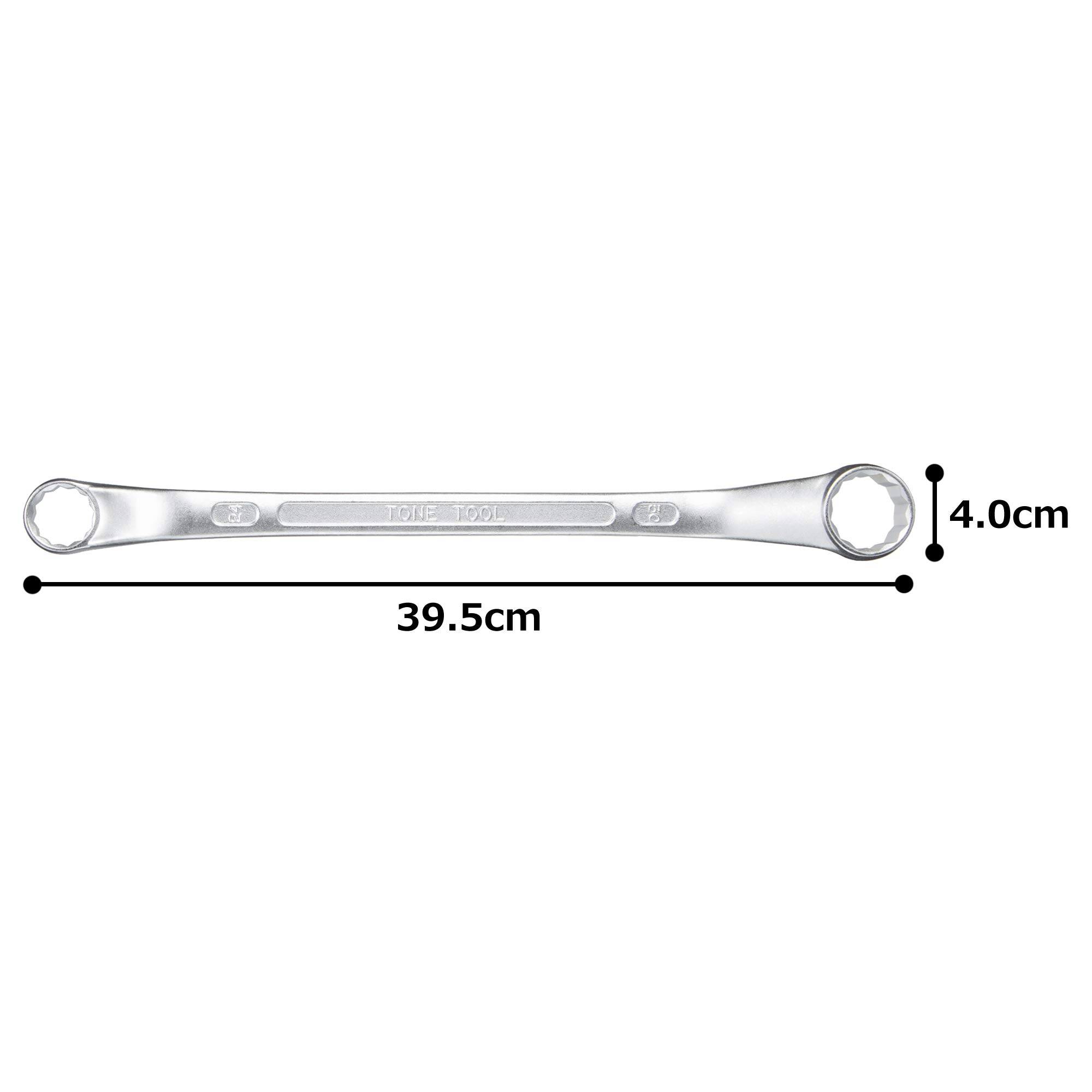 토네 M45-2430 24x30mm 45도 롱 옵셋렌치 이미지 6