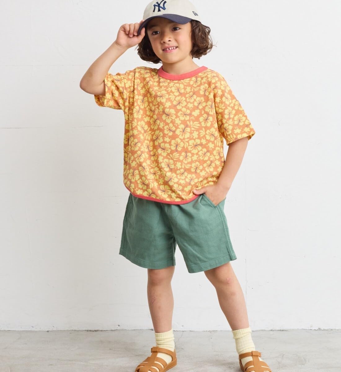 마키즈 리플 파나마 반바지 90-150cm G10 라이트핑크 140 이미지 4