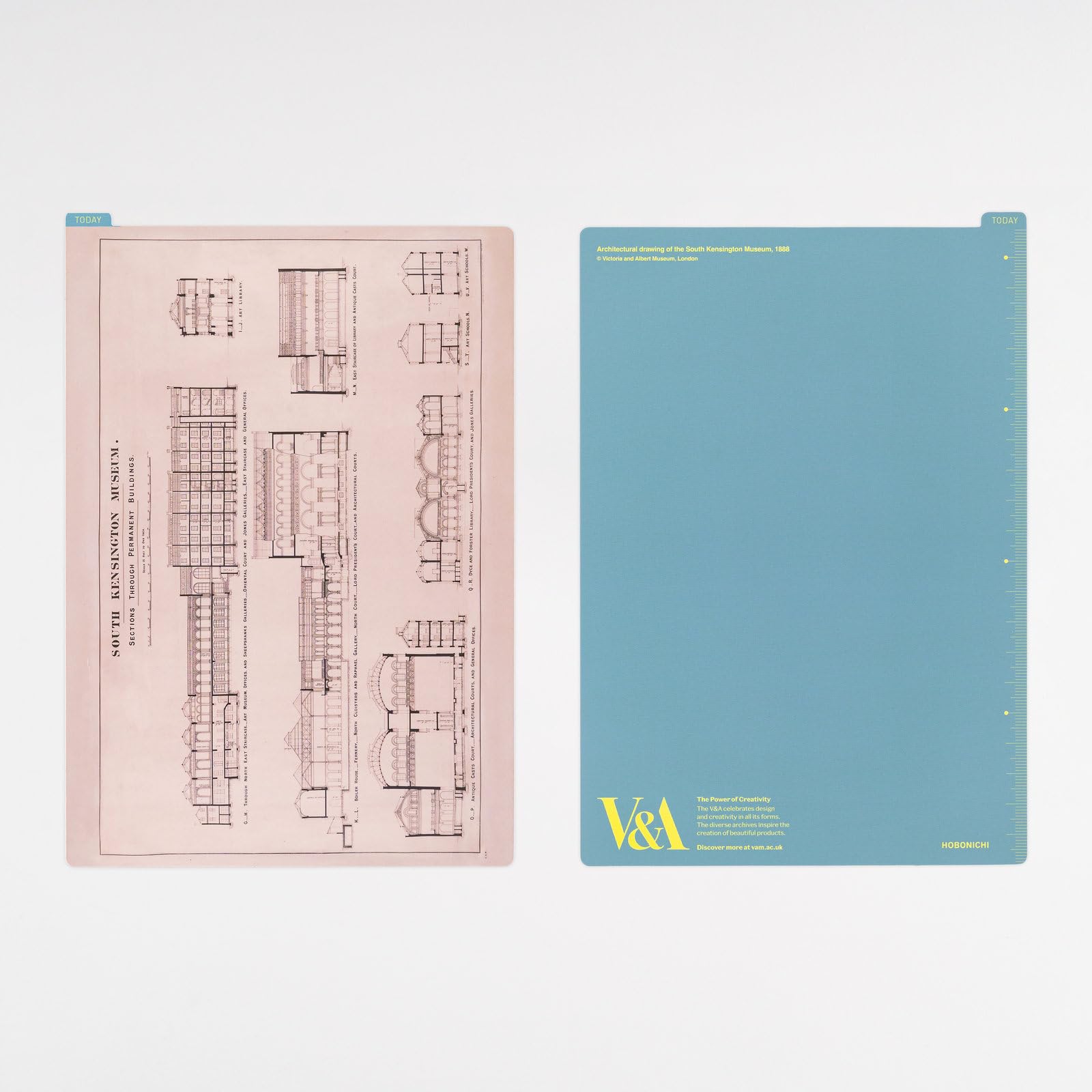 호보니치 V&A 커즌용 하타지키 Architectural Drawing A5 이미지 2