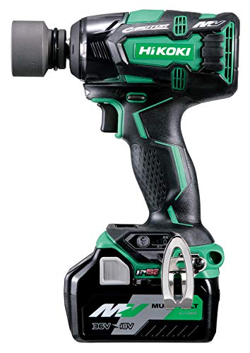 하이코키 36V 멀티볼트 임팩트 렌치 WR36DC 2XP 배터리 충전기 세트