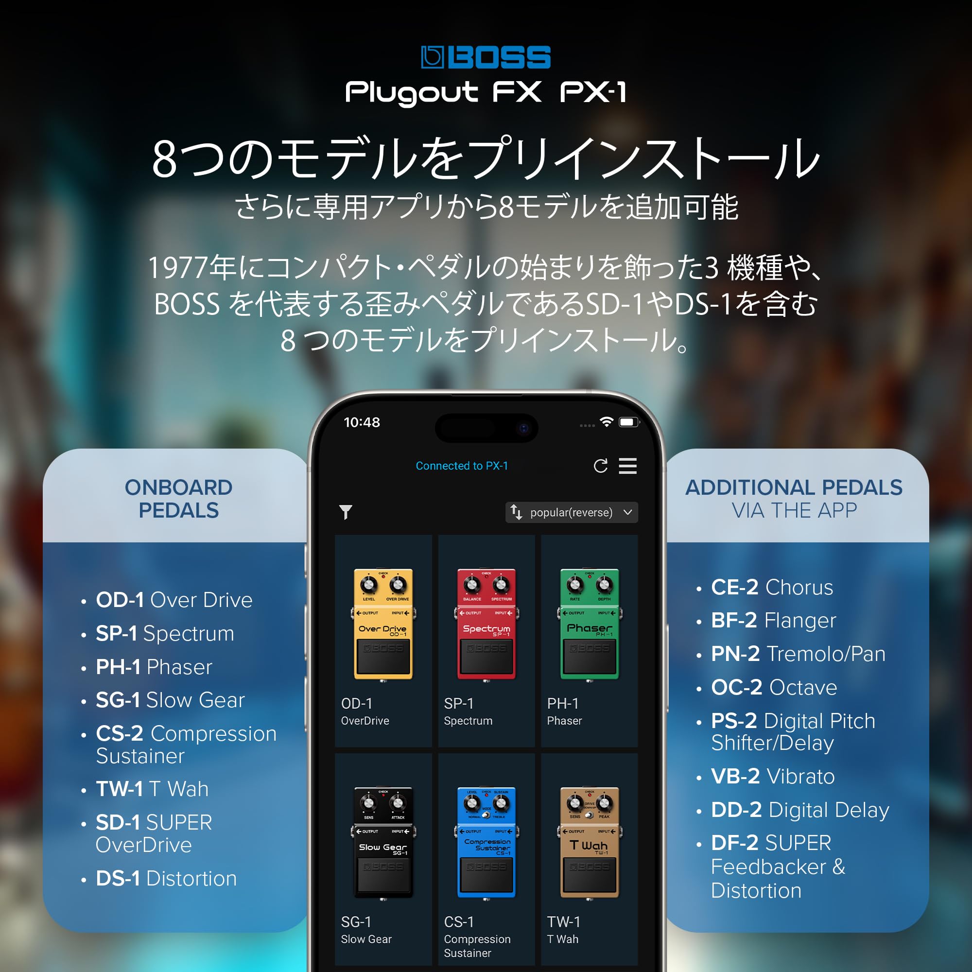 보스 PX-1 플러그아웃 멀티 이펙터 이미지 4