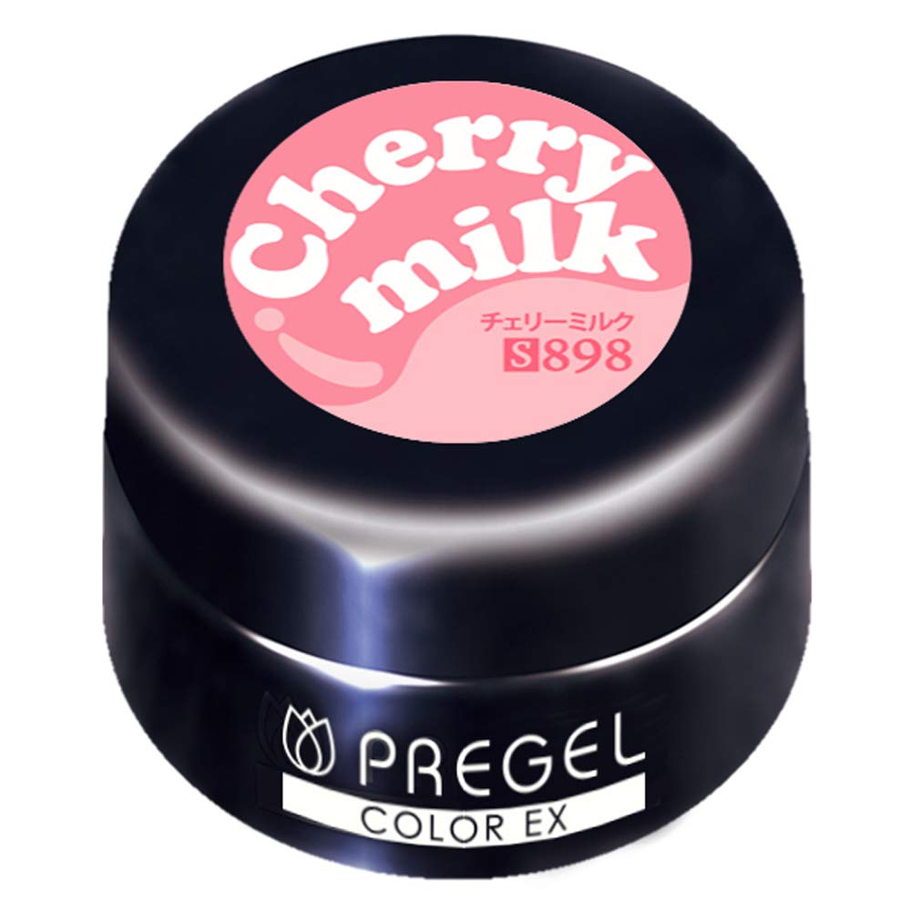 프리젤 컬러EX 체리밀크 898 3g 젤네일