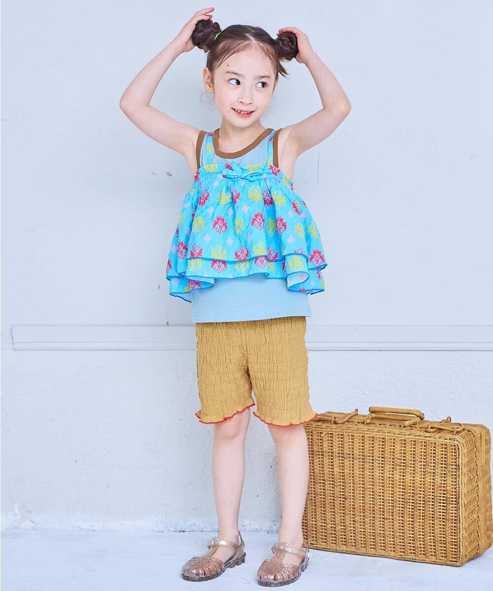 마키즈 무지 스판 프라이스 민소매 Ｂ９０블랙 130 이미지 3