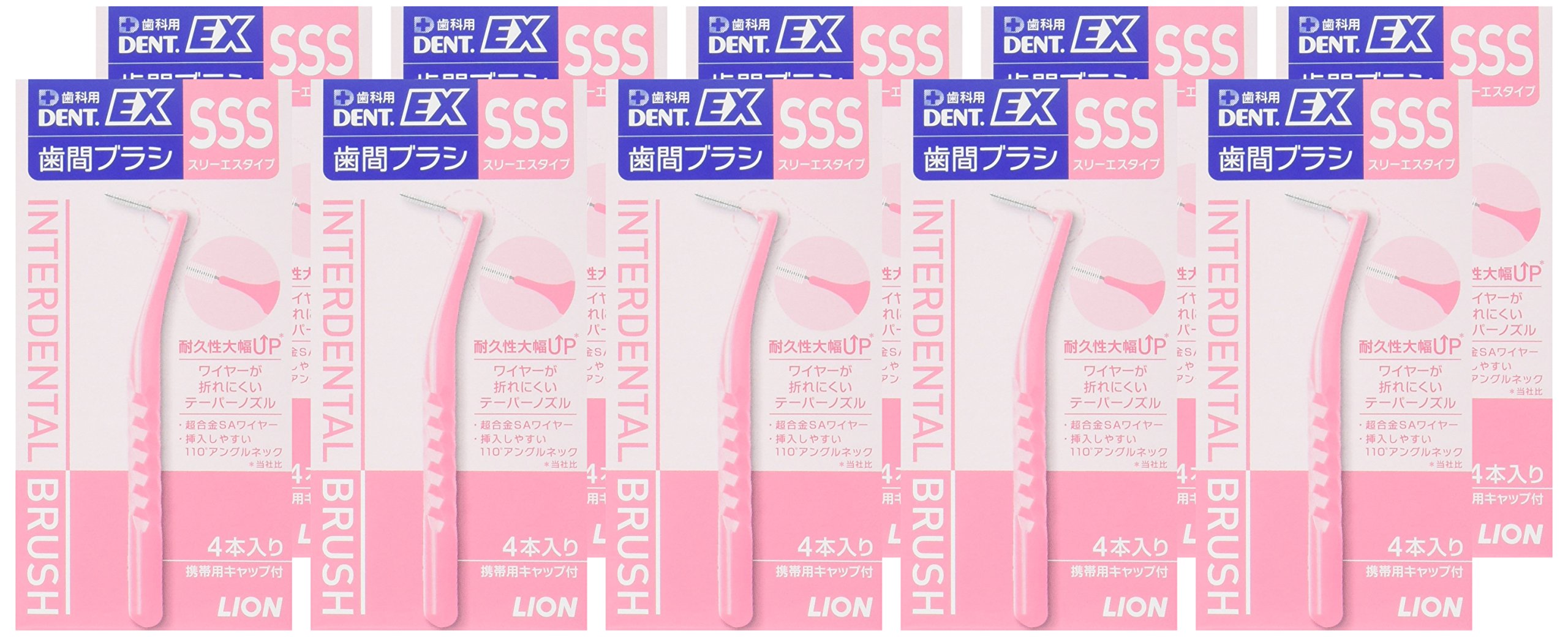 라이온 덴트 EX 치간칫솔 SSS 40개입 이미지 3