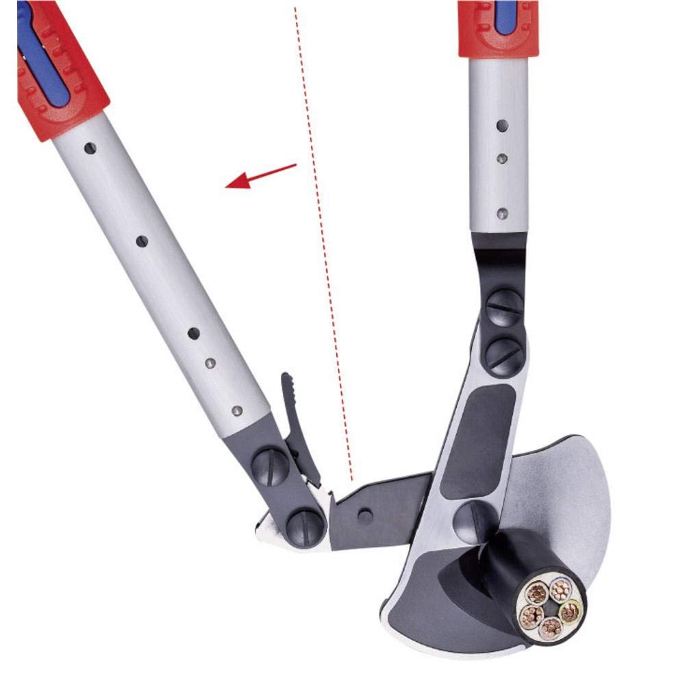 크니펙스 9532038 텔레스코픽 케이블 커터 570-770mm 블랙 이미지 2