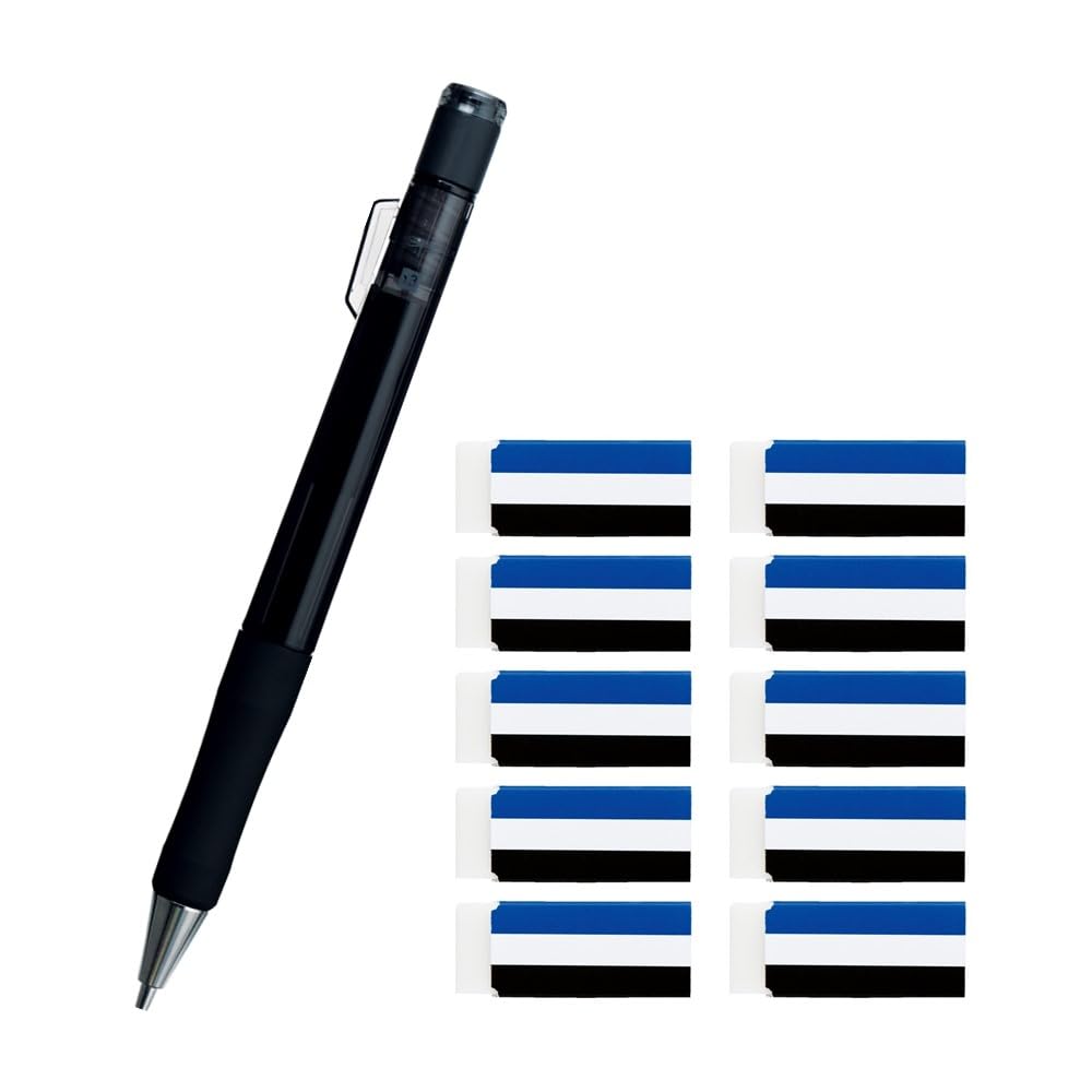 톰보 모노워크 스모크 DPB-151B 1.3mm 마킹 샤프 지우개 세트