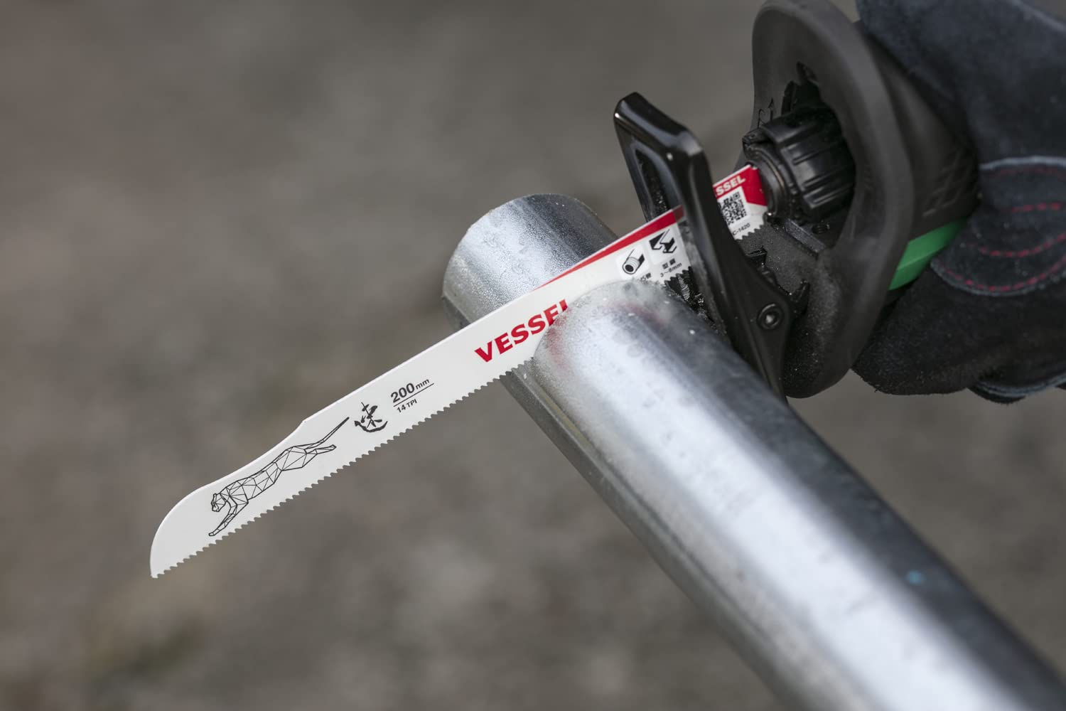 베셀 치타 SBC-1425-5 250mm 14산 세이버쏘 블레이드 철공용 5입 세트 이미지 5