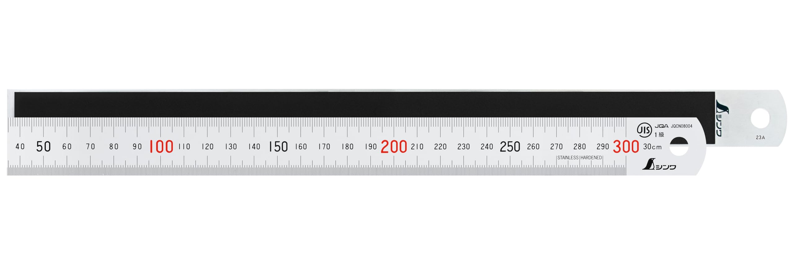 신와 마그네틱 스케일 실버 80288 30cm JCSS 교정증명서 포함 이미지 4