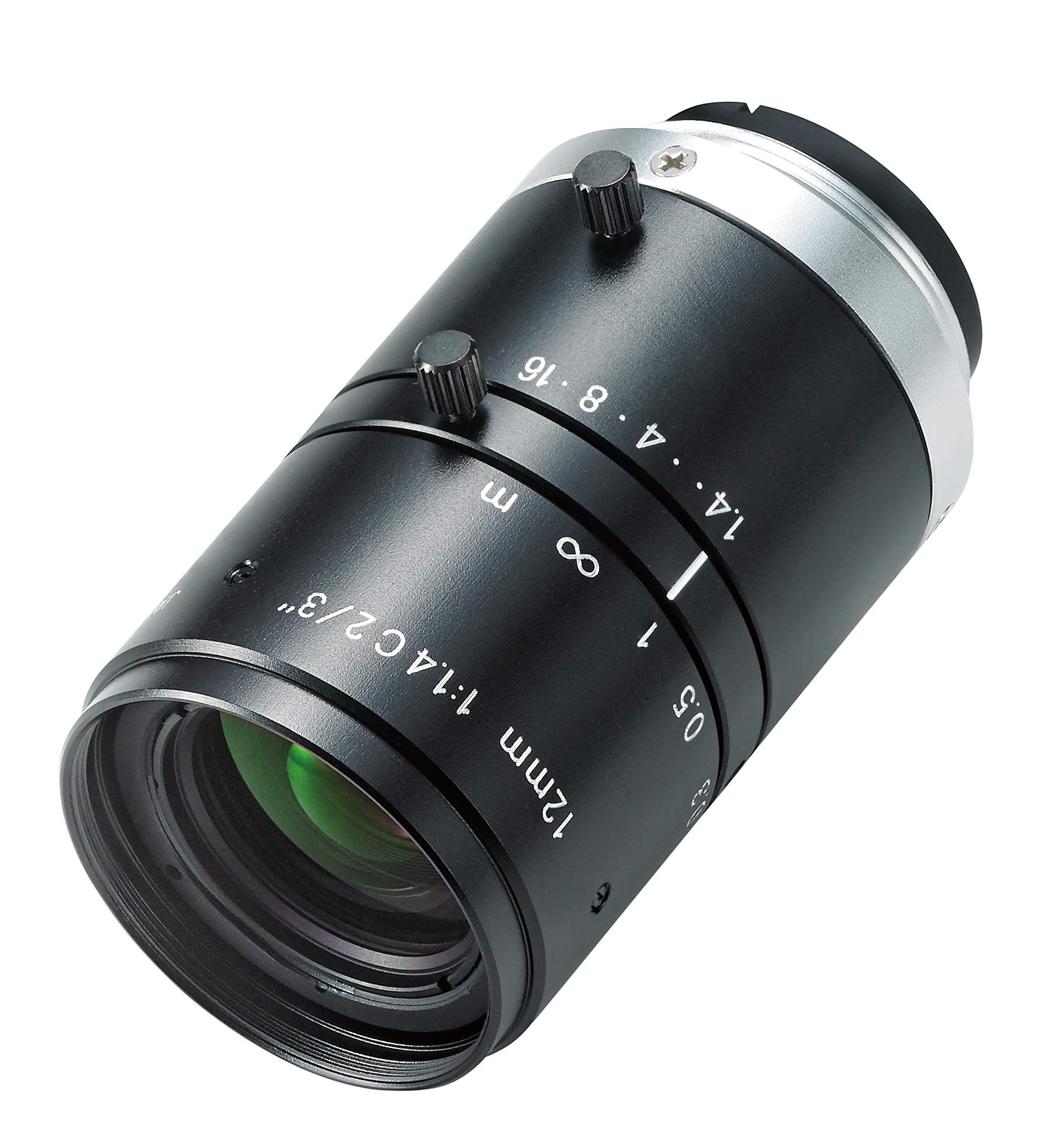 호잔 L-600-12 C마운트 렌즈 12mm 고정 작동거리:100mm-∞ 초점거리:12mm