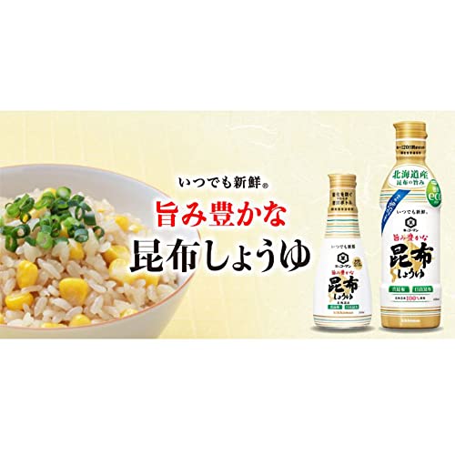 기꼬만 다시마 간장 풍미가득 450ml 12입 이미지 6