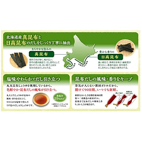 기꼬만 다시마 간장 풍미가득 450ml 12입 이미지 5