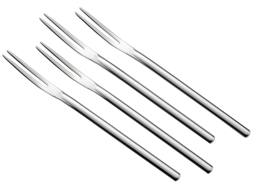 요시카와 3072021 14cm 오벌컷 디저트 포크 4개입