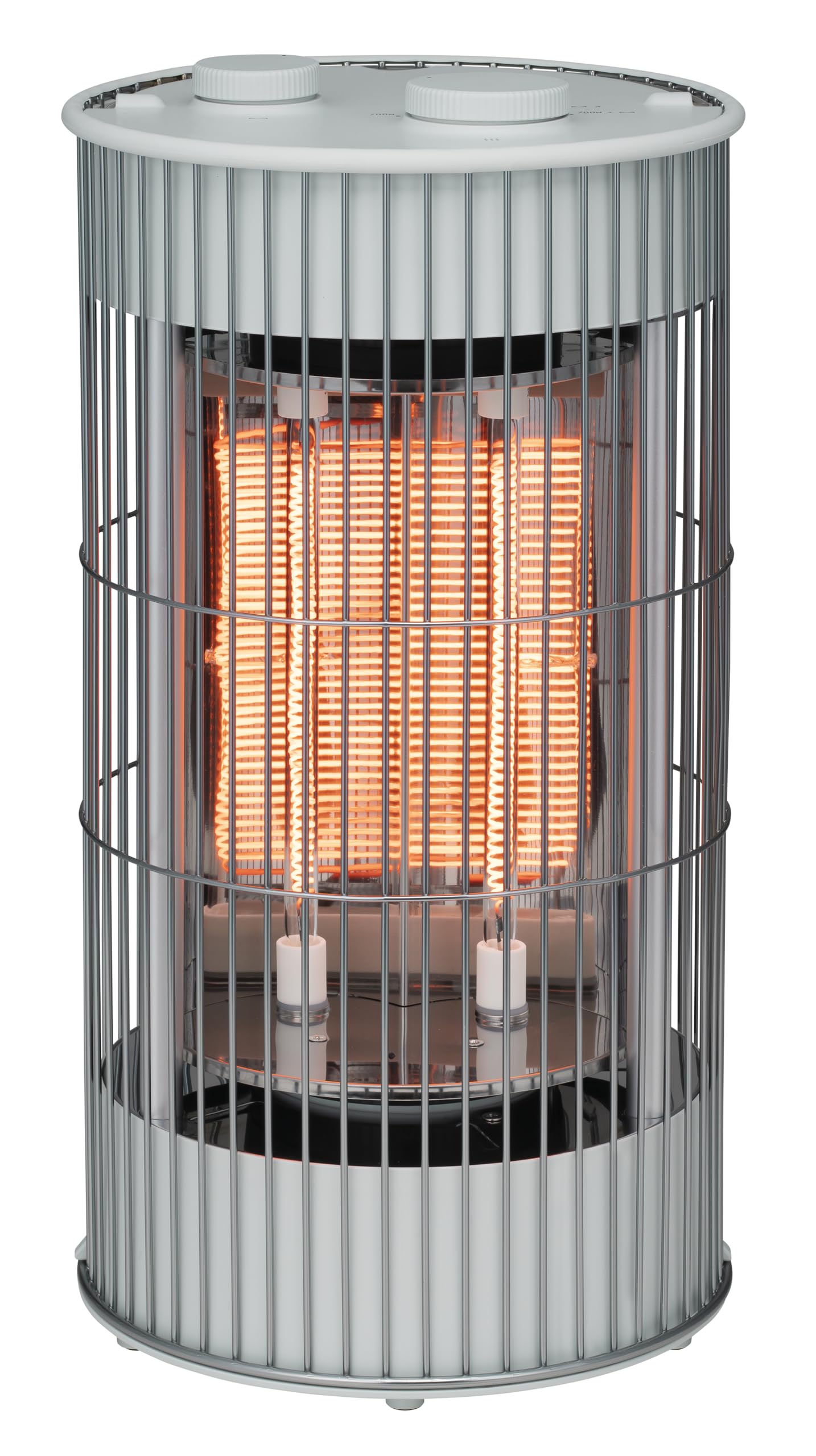 플러스마이너스제로 테라스 히터 라이트그리니쉬그레이 XHS-J420 700W 카본 전기난로