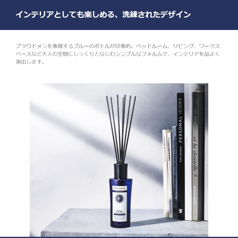 프라우드맨 룸 디퓨저 그루밍 시트러스 120ml 실내 방향제 이미지 6