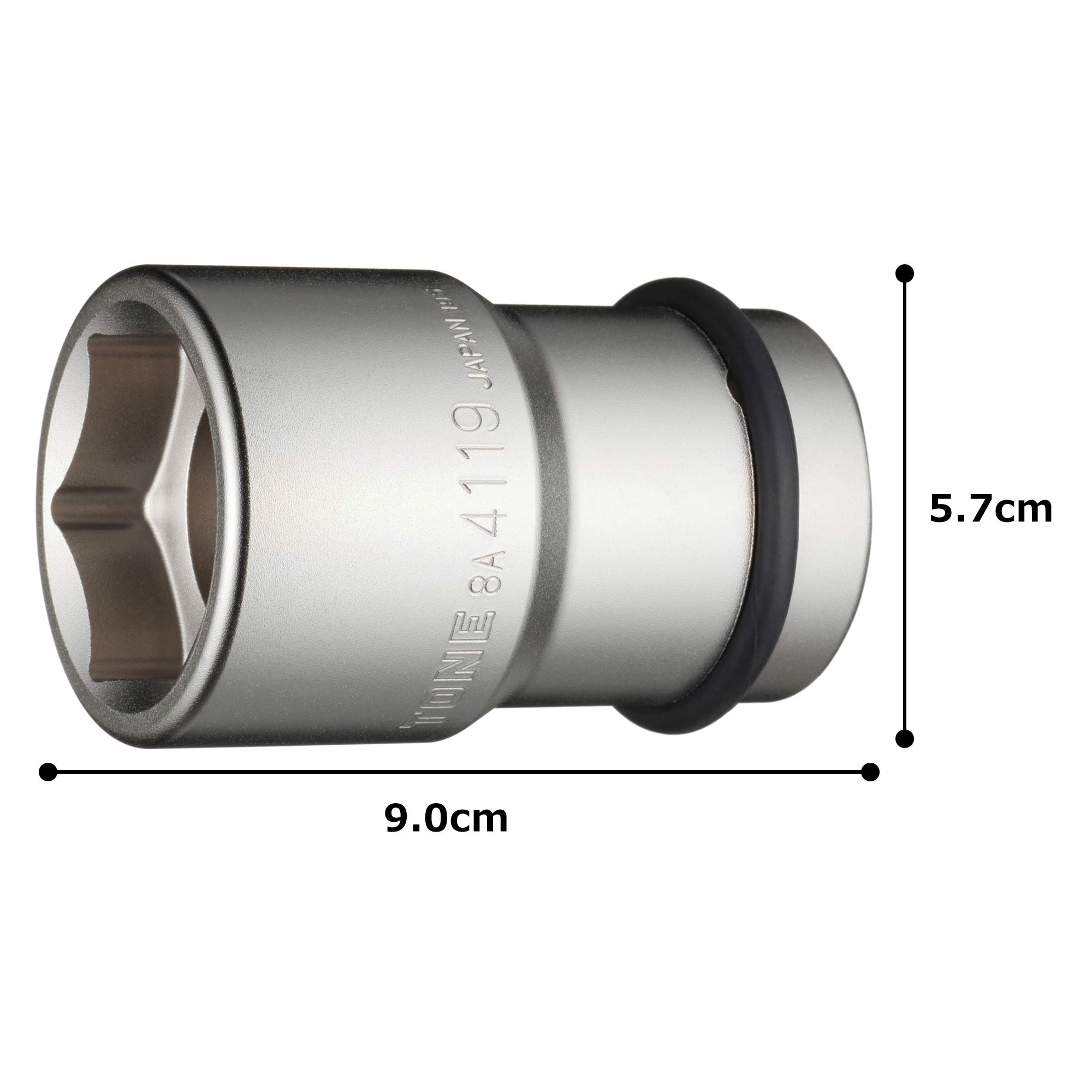 토네 8A-4119 25.4mm 41x19mm 휠너트 콤비소켓 이미지 5