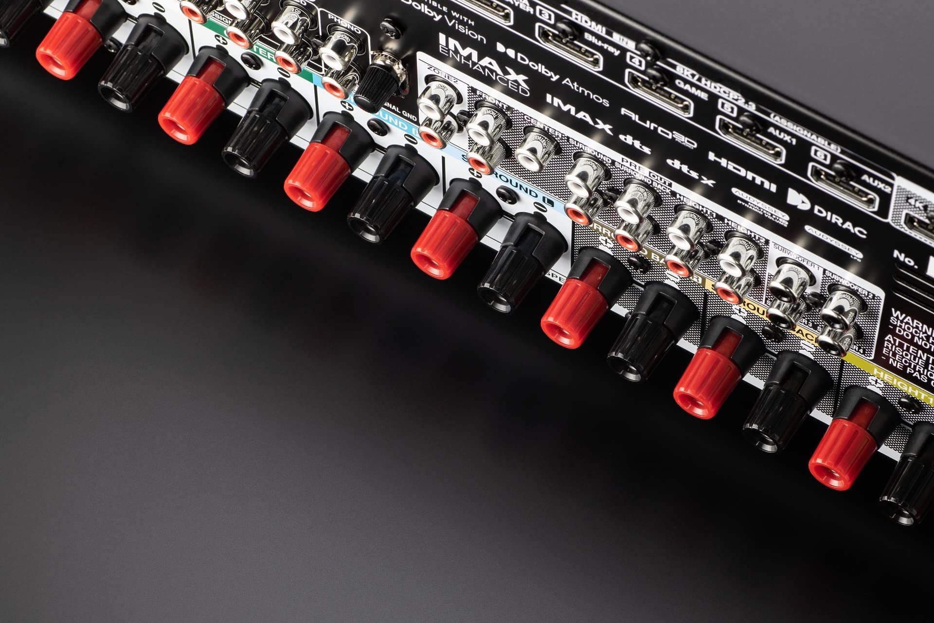 데논 AVR-X3800H 9.4채널 AV 서라운드 리시버 8K 블랙 이미지 11