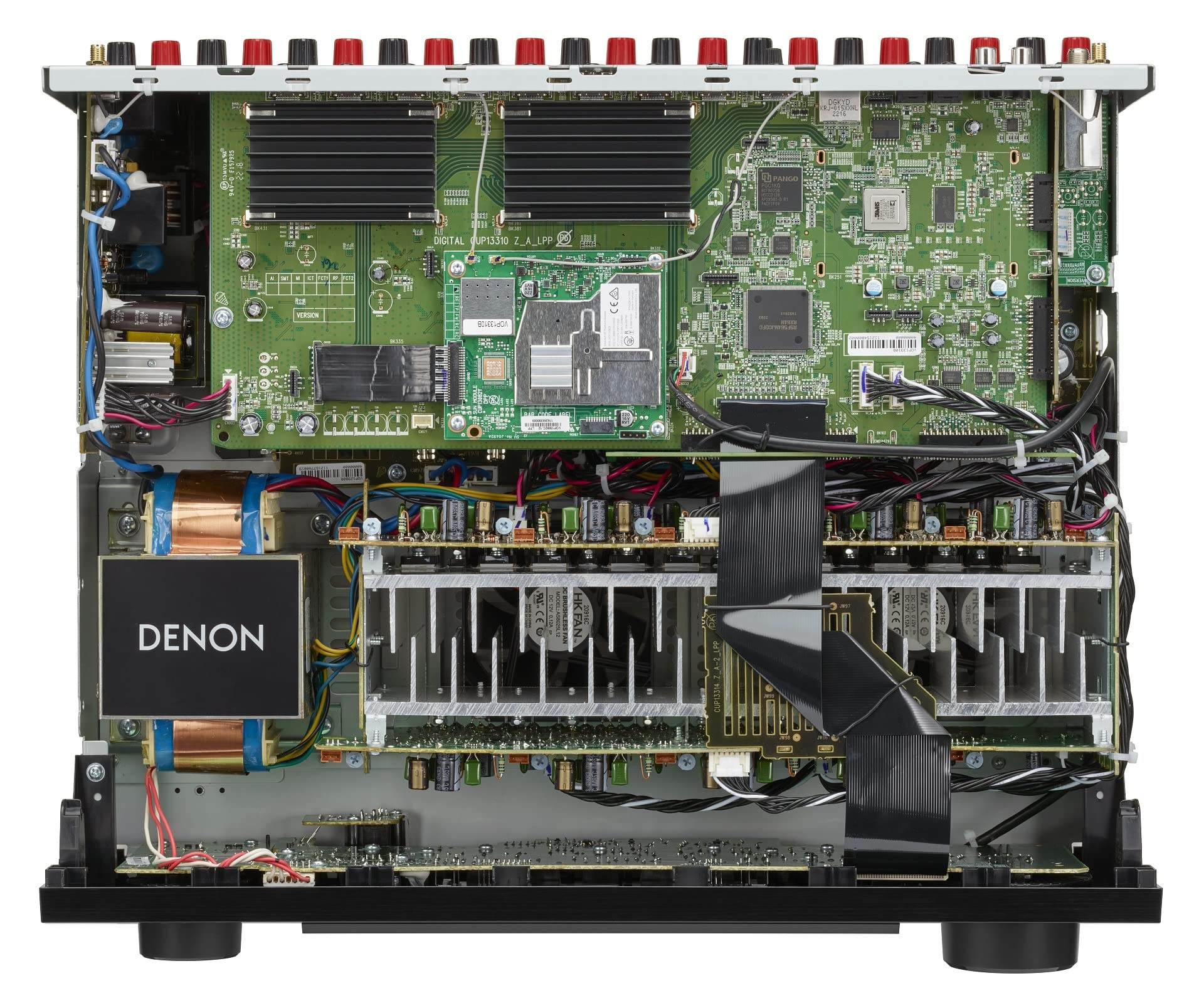 데논 AVR-X3800H 9.4채널 AV 서라운드 리시버 8K 블랙 이미지 7