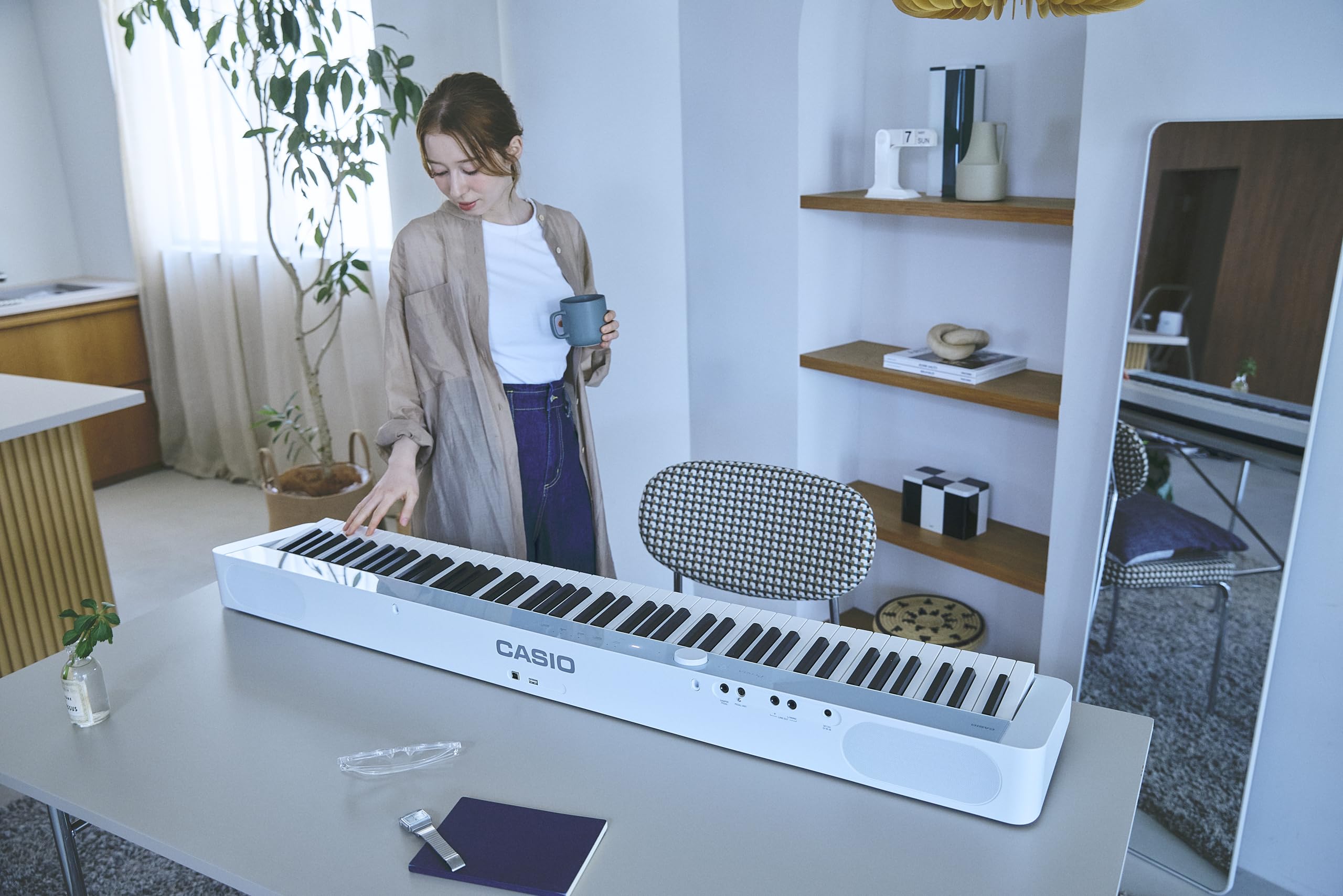 카시오 프리비아 캄블루 PX-S1100CB 88건반 디지털 피아노 캄블루 이미지 8
