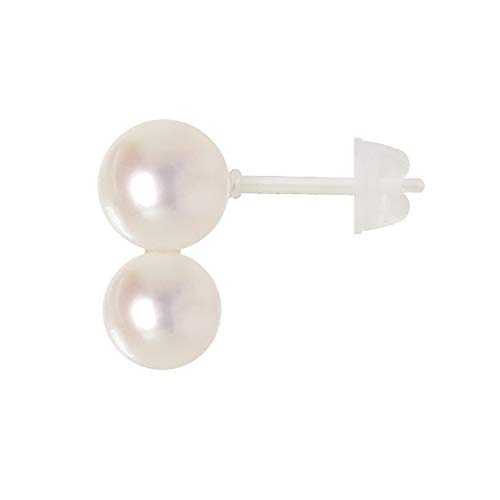 교세라 세라믹 귀걸이 아코야 진주 6mm 7mm 6월 탄생석 이미지 3