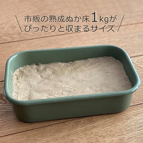 노다호로 누카즈케 코마치 화이트 냉장고용 보관용기 수분제거기 포함 이미지 3