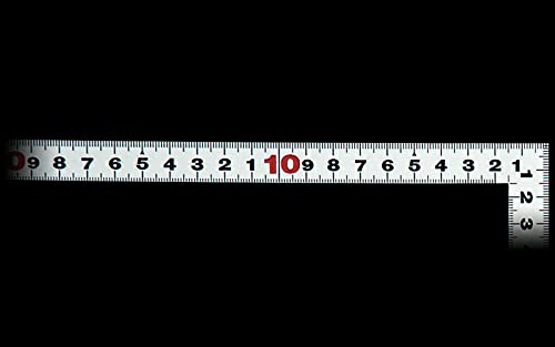 신와 직각자 평피타 실버 50cm 직각자 JIS 10016 뒷면각목 이미지 2