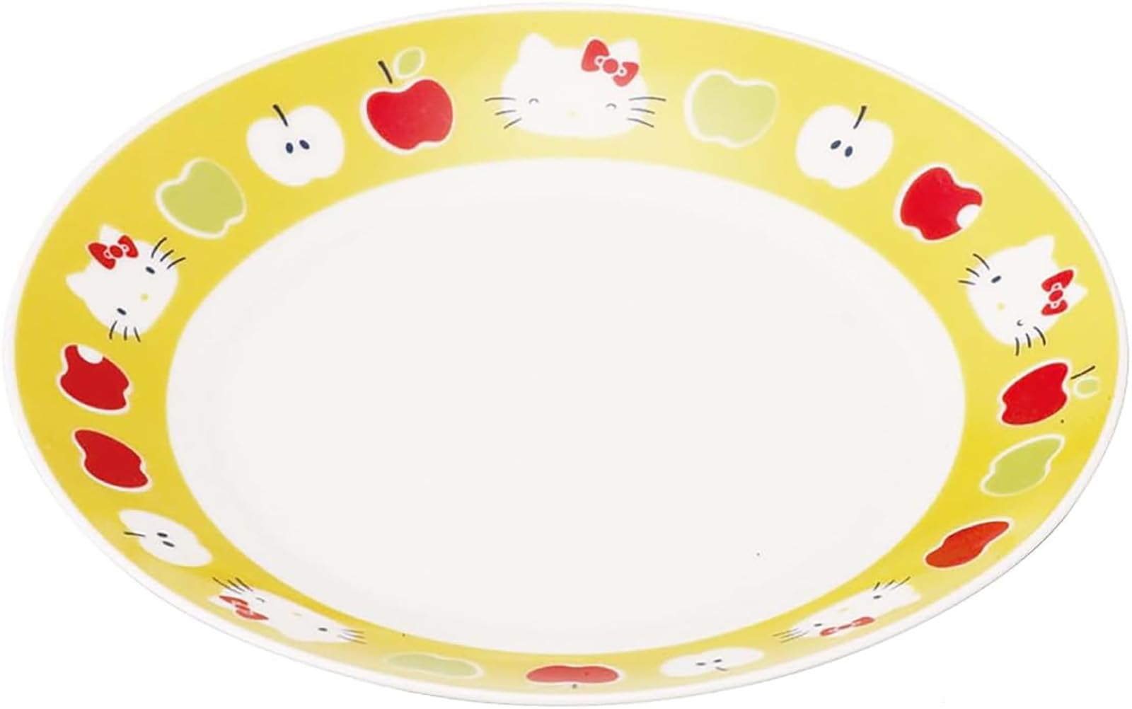 야마카 이로도리 헬로키티 사과 접시 HK202-330 20cm 디저트 플레이트 이미지 2