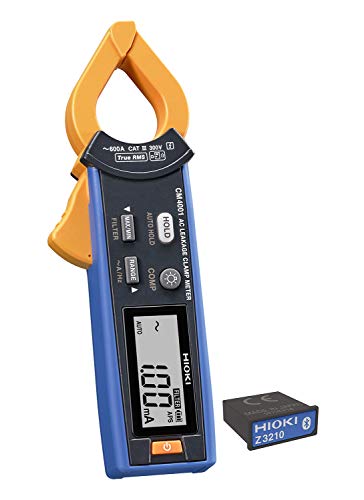 하이오키 AC 누설 클램프 미터 CM4001-90 0.6mA 무선 세트 블루투스 통신 누전