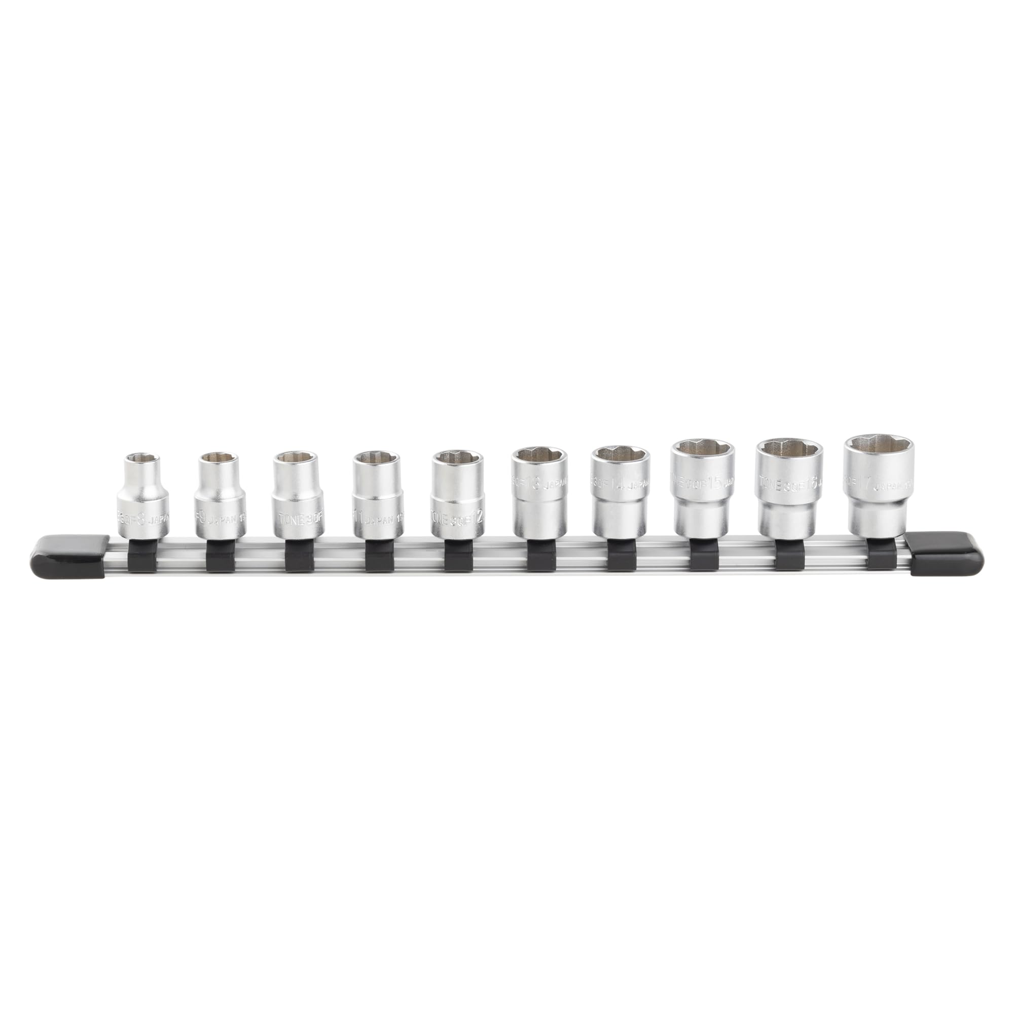 토네 퀵핏 HQF310 9.5mm 소켓 세트 10점 홀더포함