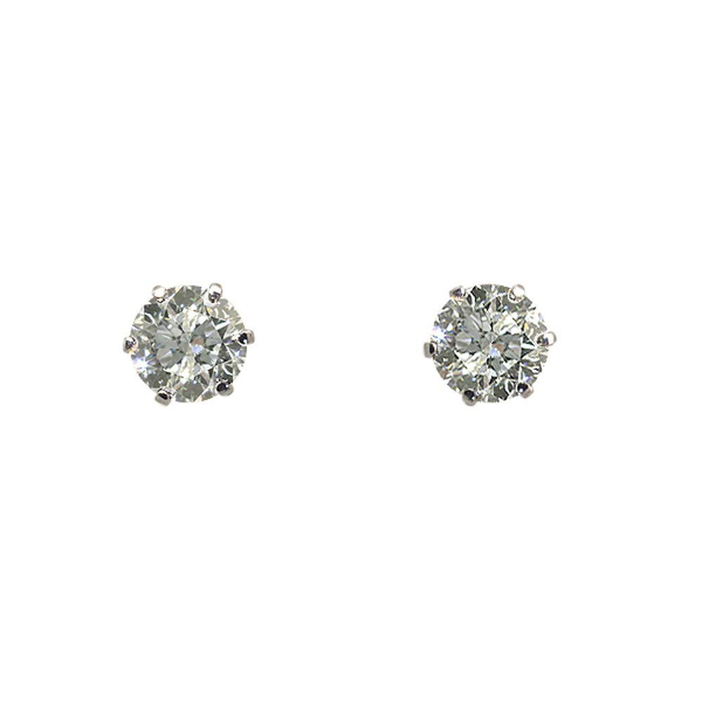 교세라 다이아몬드 플래티넘 스터드 귀걸이 0.6ct 감정서포함 이미지 3