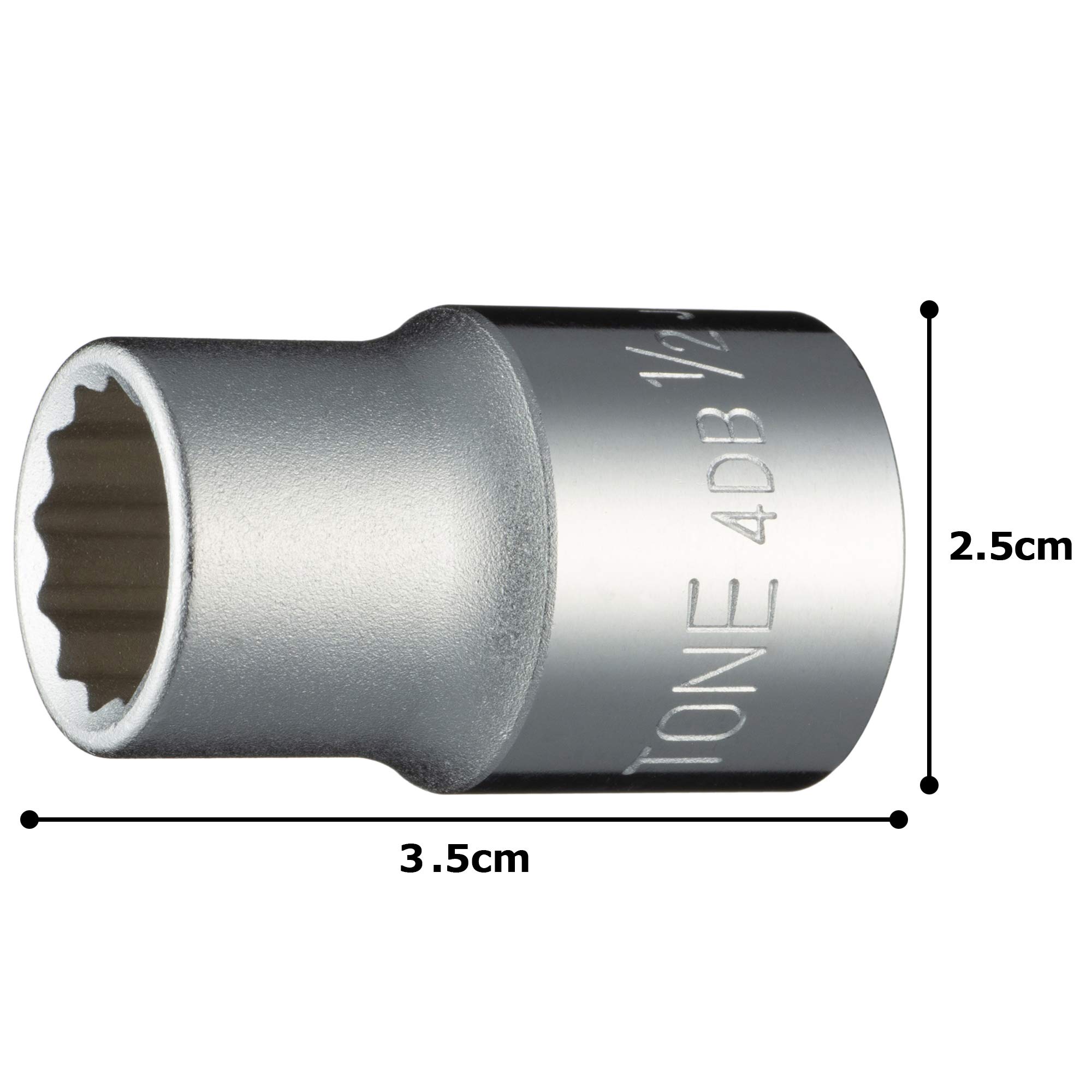 토네 HP4DB-16 12각 소켓 12.7mm 1/2인치 이미지 5