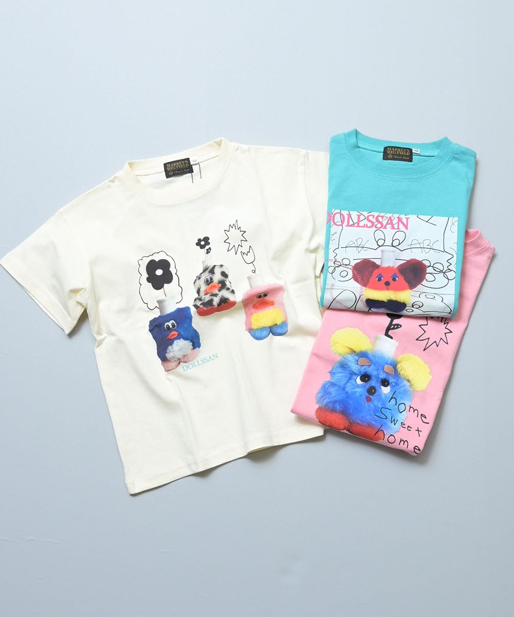 마키즈 DOLLSSAN 별주 KEBIN 반팔 티셔츠 C30 터쿼이즈 100 이미지 2