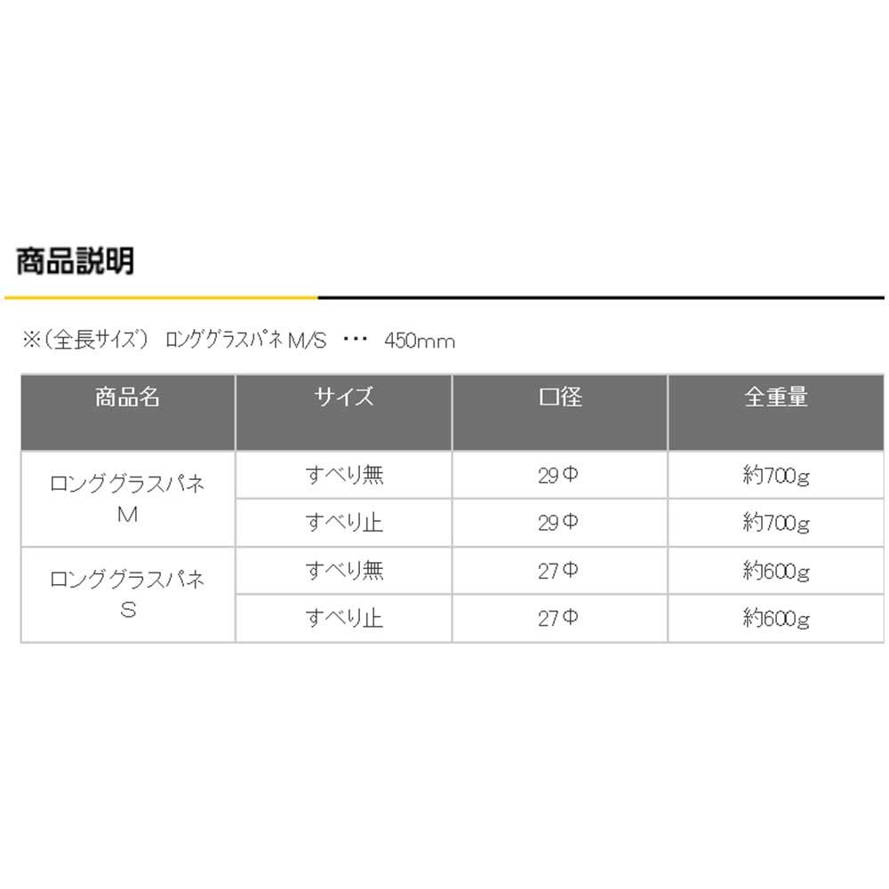 도규 롱 글라스 파네 S 450mm 가설망치 못뽑기형
