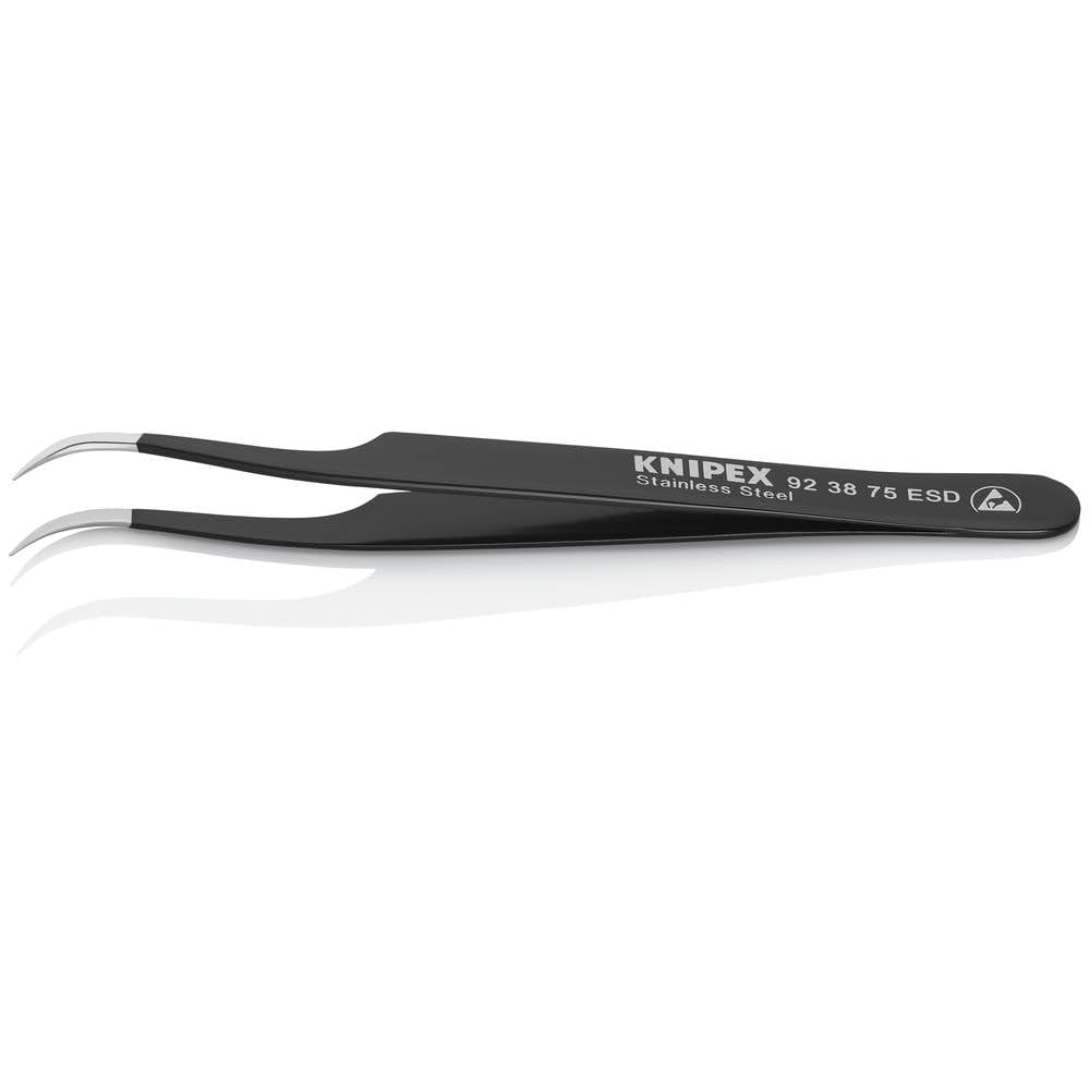 크니펙스 9238-75ESD 120mm 정밀 핀셋 ESD 방지