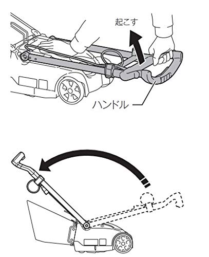 마키타 전동 잔디깎이 릴식 5엽날 유선형 280mm 5-55mm MLM2851 이미지 4