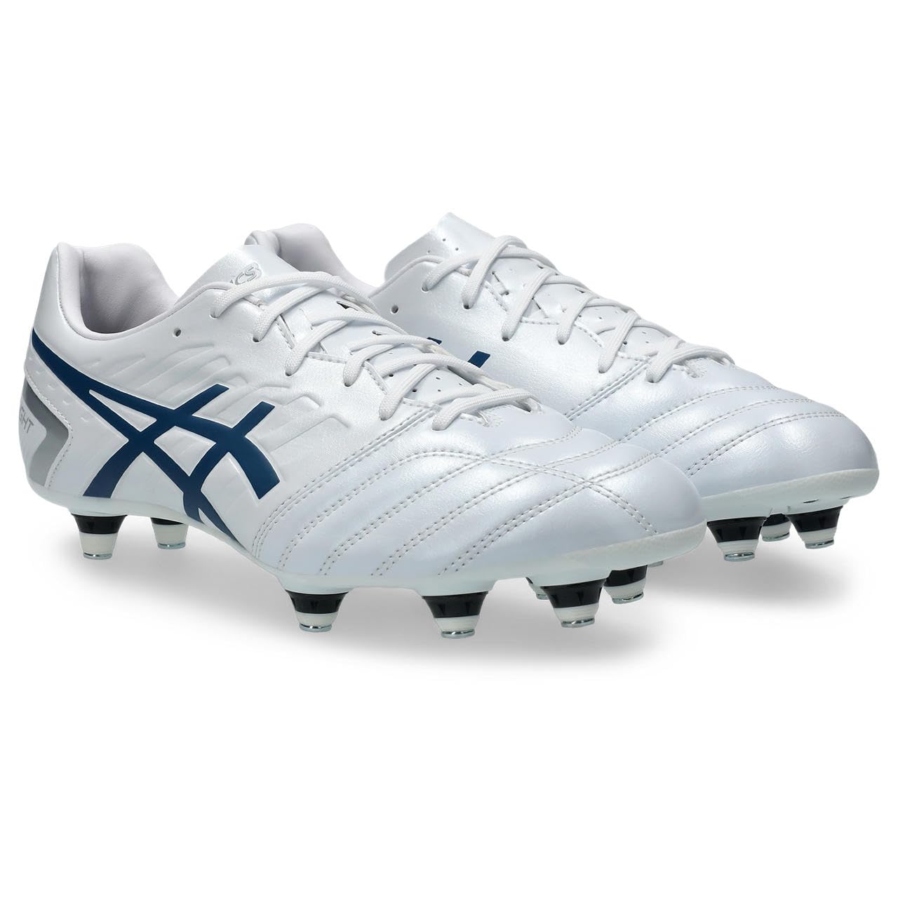 아식스 축구화 DS LIGHT GAIN ST 24.5 cm 3E 103(화이트/마코블루)