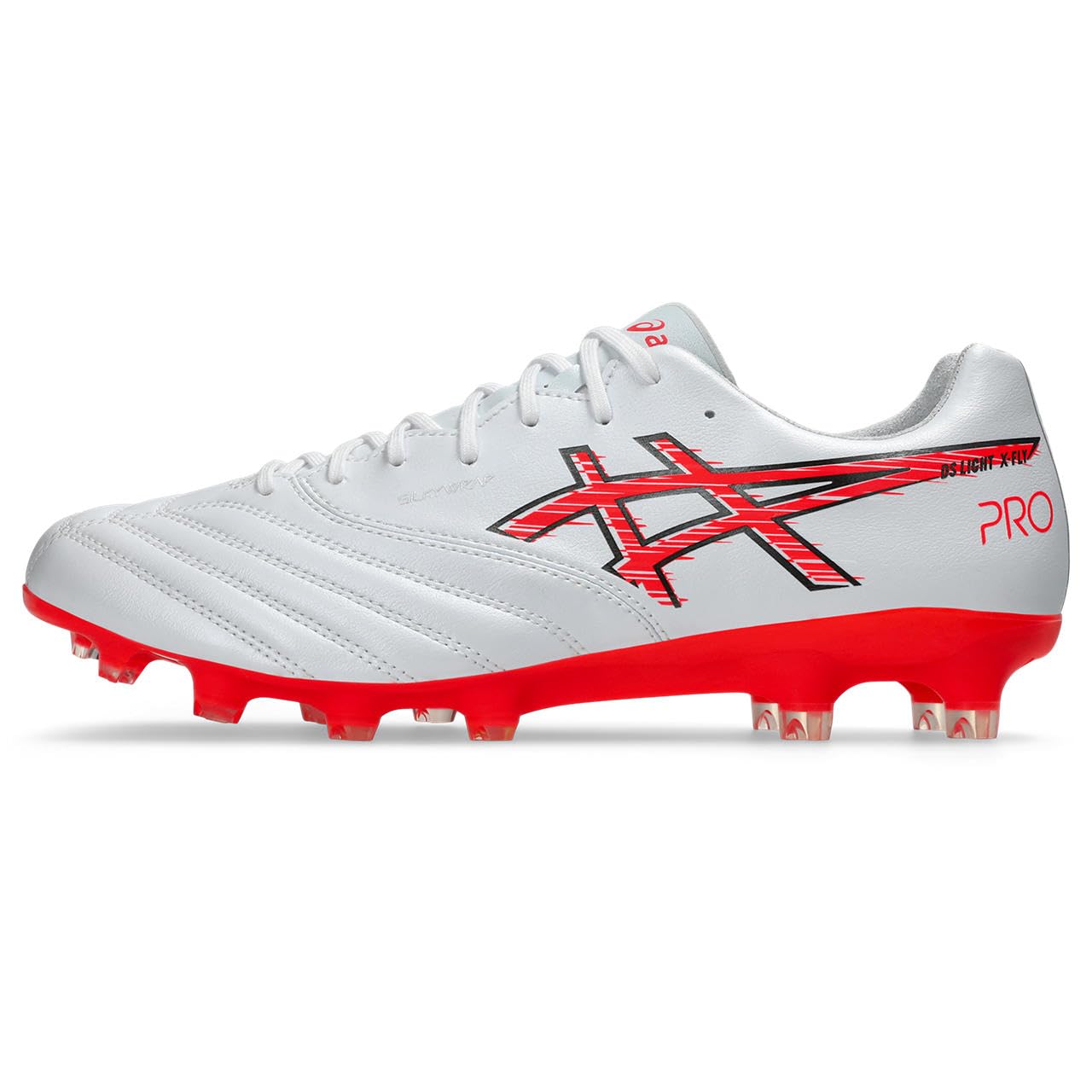 아식스 축구화 DS LIGHT X-FLY PRO 24.5 cm 2E 103(화이트/플래시 레드) 이미지 5